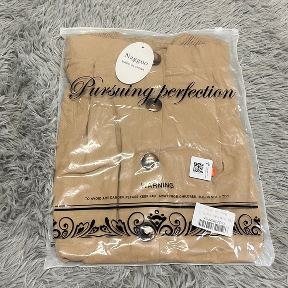 Khaki midi skirt - Picture 2 of 10